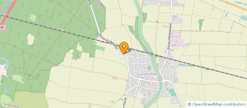 localisation de l'entreprise MADAME CAMILLE GOEPFERT  SUNDHOFFEN