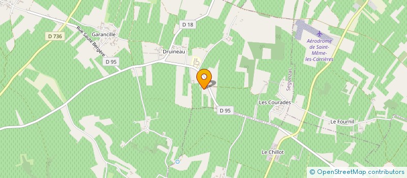 localisation de l'entreprise MADAME CAMILLE GOLVET à JUILLAC-LE-COQ