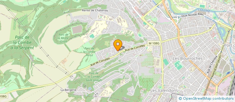 localisation de l'entreprise MADAME CAMILLE GONTHIER  DIJON