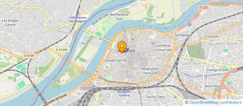 localisation de l'entreprise MADAME CAMILLE GOURDAN à AVIGNON