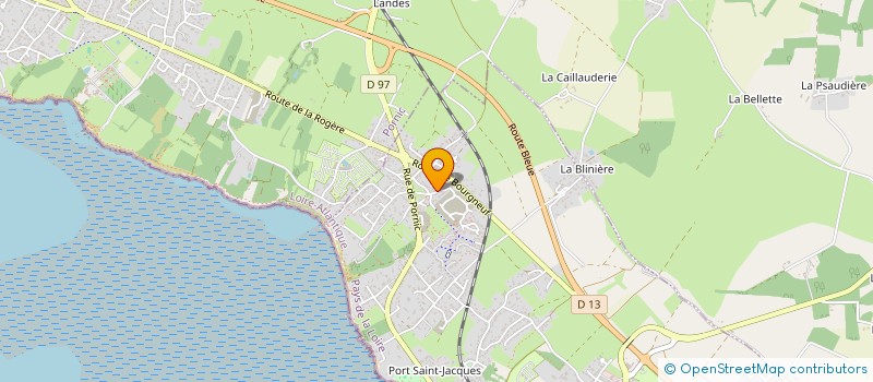 localisation de l'entreprise MADAME CAMILLE GOUY  LA BERNERIE-EN-RETZ