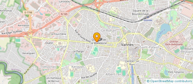 localisation de l'entreprise MADAME CAMILLE GOUZIEN à VANNES