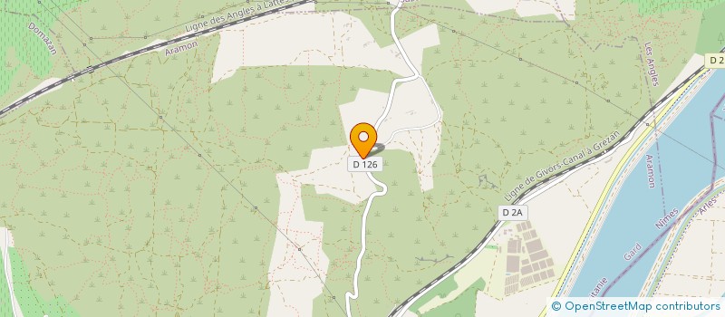 localisation de l'entreprise MADAME CAMILLE GRAIZZARO  ARAMON