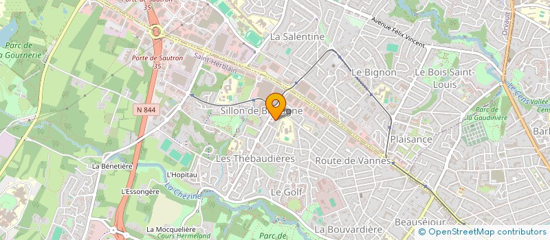 localisation de l'entreprise MADAME CAMILLE GRANDJEAN  NANTES