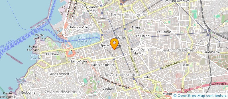 localisation de l'entreprise MADAME CAMILLE GRANGE  MARSEILLE