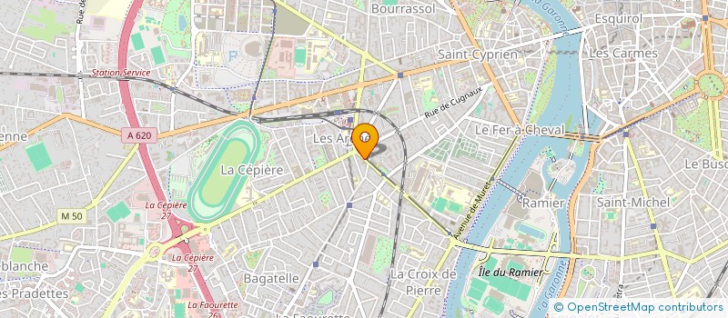 localisation de l'entreprise MADAME CAMILLE GRAVOUIL à TOULOUSE