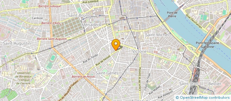 localisation de l'entreprise MADAME CAMILLE GRECIET  BORDEAUX