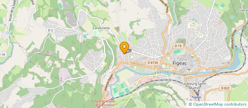 localisation de l'entreprise MADAME CAMILLE GRIECO  FIGEAC