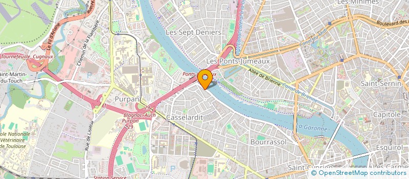 localisation de l'entreprise MADAME CAMILLE GRIN  MONTOLIEU