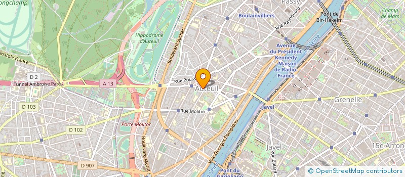 localisation de l'entreprise MADAME CAMILLE GROSJEAN  PARIS