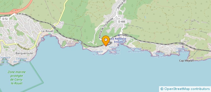 localisation de l'entreprise MADAME CAMILLE GUIBAUD  ENSUES-LA-REDONNE