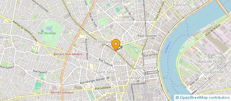 localisation de l'entreprise MADAME CAMILLE GUILLAUME  BORDEAUX