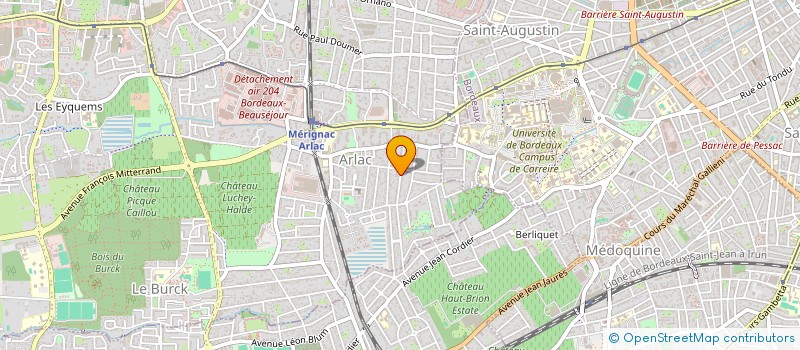 localisation de l'entreprise MADAME CAMILLE GUILLAUME  LORMONT