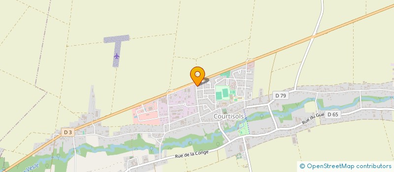 localisation de l'entreprise MADAME CAMILLE GUILLAUME  COURTISOLS