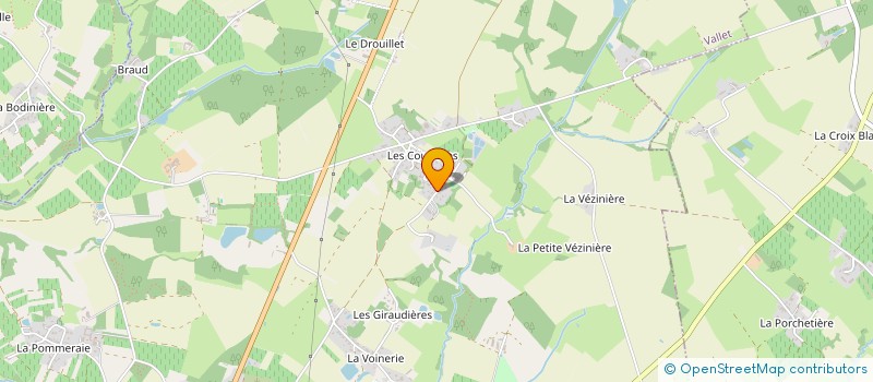 localisation de l'entreprise MADAME CAMILLE GUILLOTON  VALLET