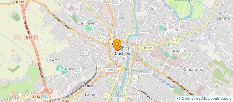 localisation de l'entreprise MADAME CAMILLE GUIRAUD à CASTRES