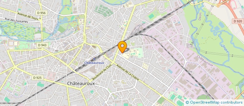 localisation de l'entreprise MADAME CAMILLE GUIRE à CHATEAUROUX