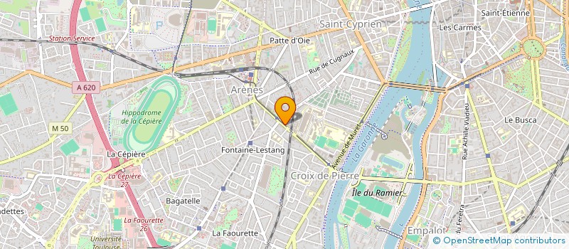 localisation de l'entreprise MADAME CAMILLE GUITET à TOULOUSE