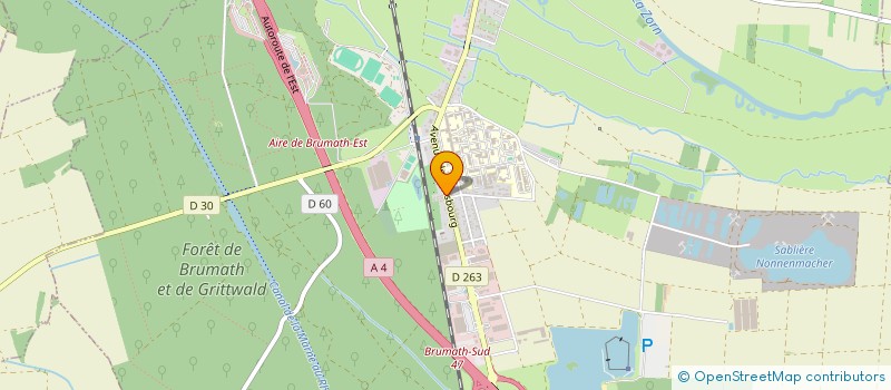 localisation de l'entreprise MADAME CAMILLE GUITTON  BRUMATH