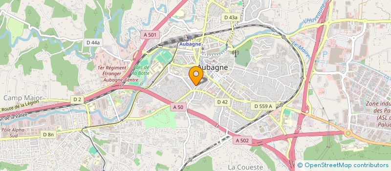 localisation de l'entreprise MADAME CAMILLE GULINO à AUBAGNE