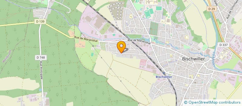 localisation de l'entreprise MADAME CAMILLE GUTH  BISCHWILLER