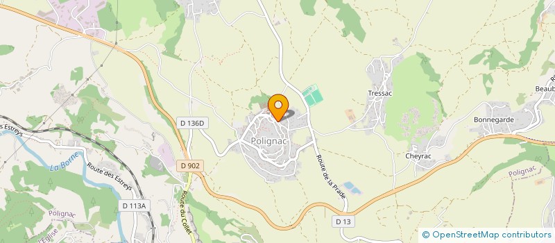 localisation de l'entreprise MADAME CAMILLE HAMMERSCHMIDT  CAYRES