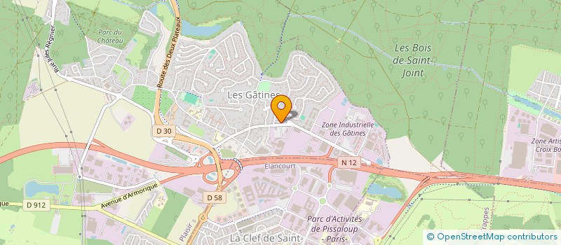 localisation de l'entreprise MADAME CAMILLE HANNON  PLAISIR