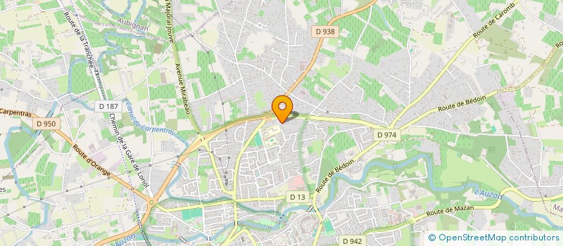 localisation de l'entreprise MADAME CAMILLE HANS à CARPENTRAS