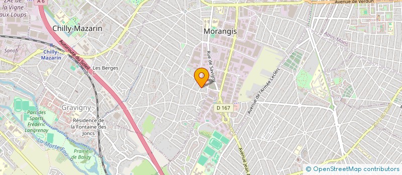localisation de l'entreprise MADAME CAMILLE HARFAOUI  MORANGIS