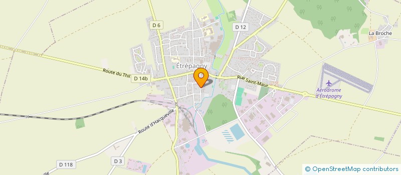 localisation de l'entreprise MADAME CAMILLE HARNISCH à ETREPAGNY