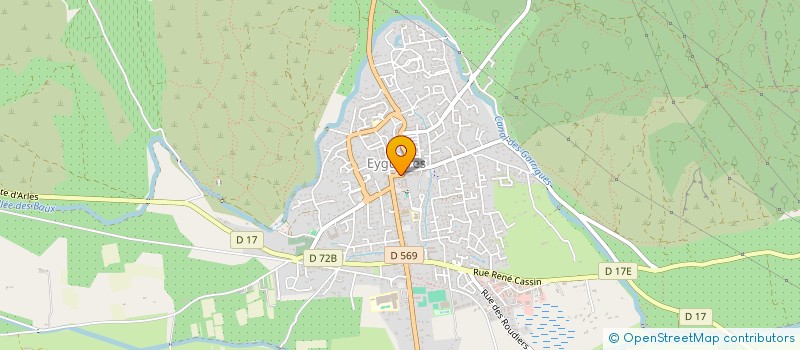 localisation de l'entreprise MADAME CAMILLE HASSAIN  EYGUIERES