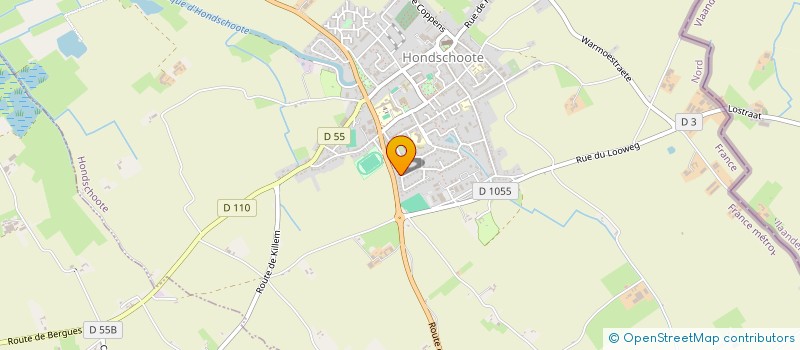 localisation de l'entreprise MADAME CAMILLE HEDEL  HONDSCHOOTE