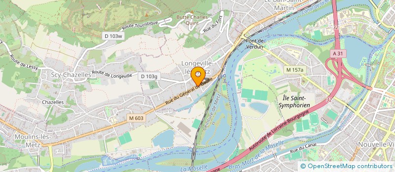 localisation de l'entreprise MADAME CAMILLE HEISER  LONGEVILLE-LES-METZ