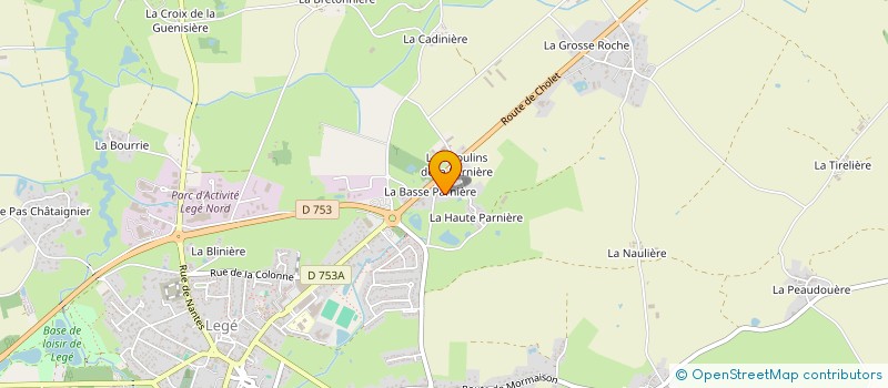 localisation de l'entreprise MADAME CAMILLE HEMERY  LEGE