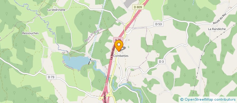 localisation de l'entreprise MADAME CAMILLE HERMET  LE BUISSON