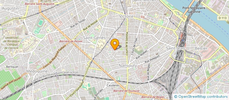 localisation de l'entreprise MADAME CAMILLE HERROU  BORDEAUX