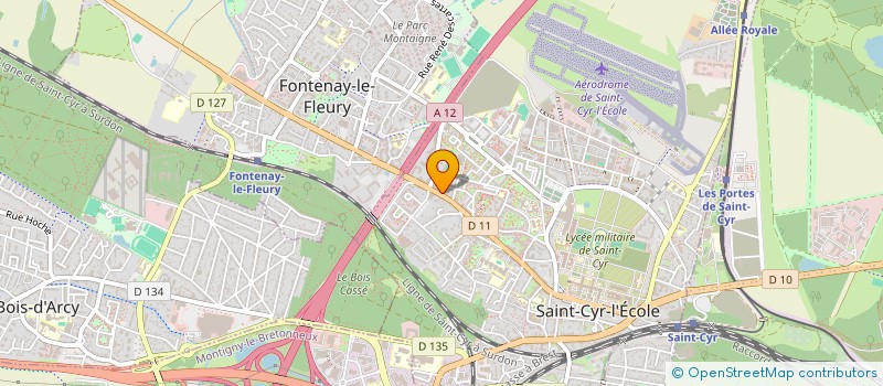 localisation de l'entreprise MADAME CAMILLE HERRY  SAINT-CYR-L'ECOLE