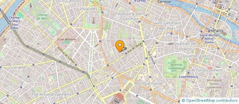 localisation de l'entreprise MADAME CAMILLE HERVE à PARIS