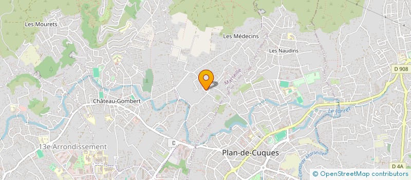 localisation de l'entreprise MADAME CAMILLE HIVART  MARSEILLE