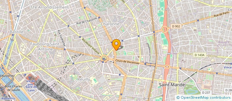 localisation de l'entreprise MADAME CAMILLE HOFGAERTNER  PARIS