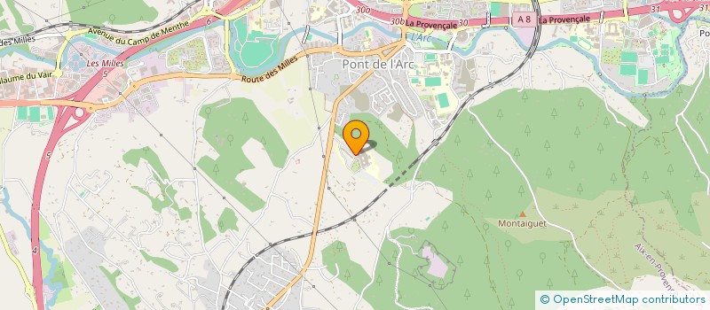 localisation de l'entreprise MADAME CAMILLE HOPITAL  EGUILLES