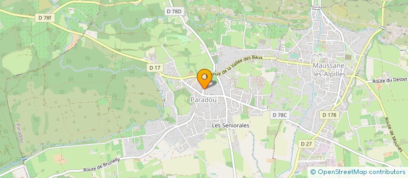 localisation de l'entreprise MADAME CAMILLE HOTEMAN  ARLES