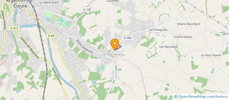 localisation de l'entreprise MADAME CAMILLE HOUDY à LE PECHEREAU