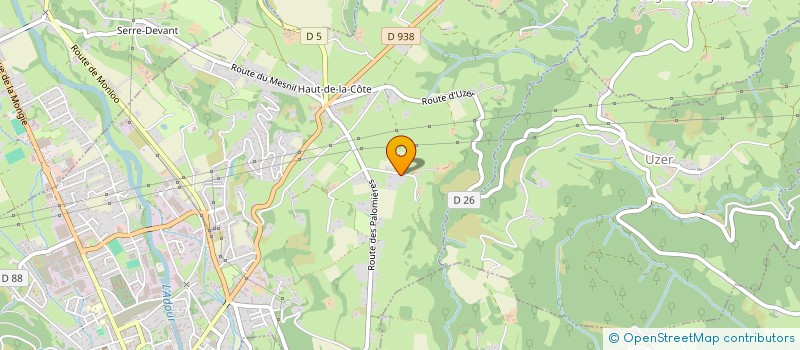 localisation de l'entreprise MADAME CAMILLE IBOS  BAGNERES-DE-BIGORRE