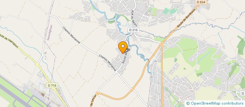 localisation de l'entreprise MADAME CAMILLE IFFLY  SAUVAGNON