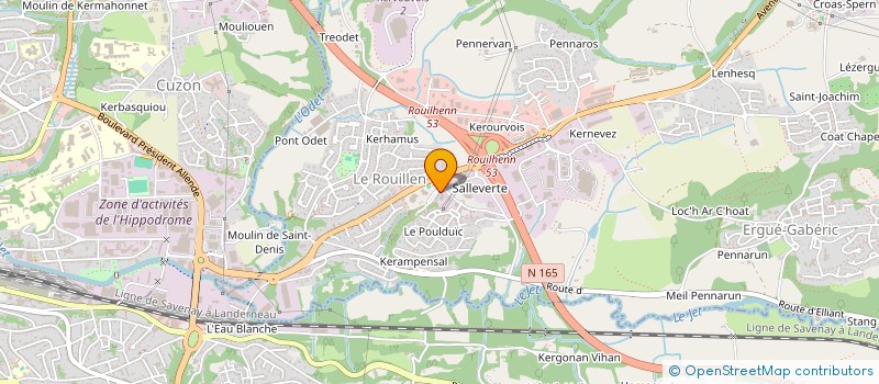 localisation de l'entreprise MADAME CAMILLE INGRID ESNAULT  ERGUE-GABERIC