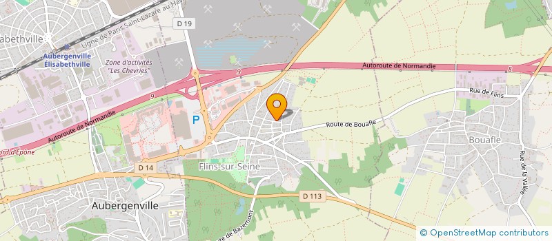 localisation de l'entreprise MADAME CAMILLE ISABELLE BISCAINO  FLINS-SUR-SEINE