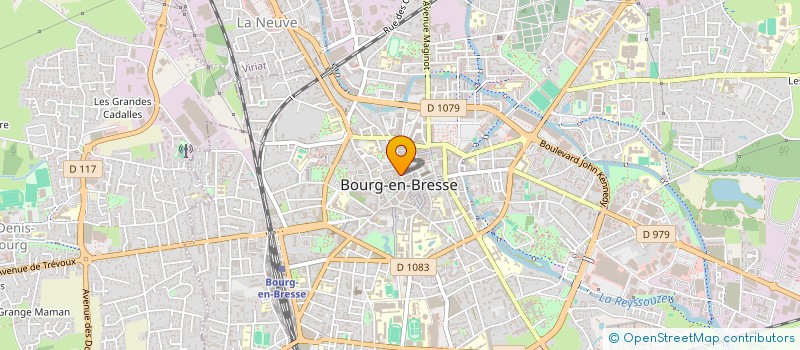 localisation de l'entreprise MADAME CAMILLE JACQUE  BOURG-EN-BRESSE