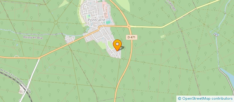 localisation de l'entreprise MADAME CAMILLE JACQUET  PONTCARRE