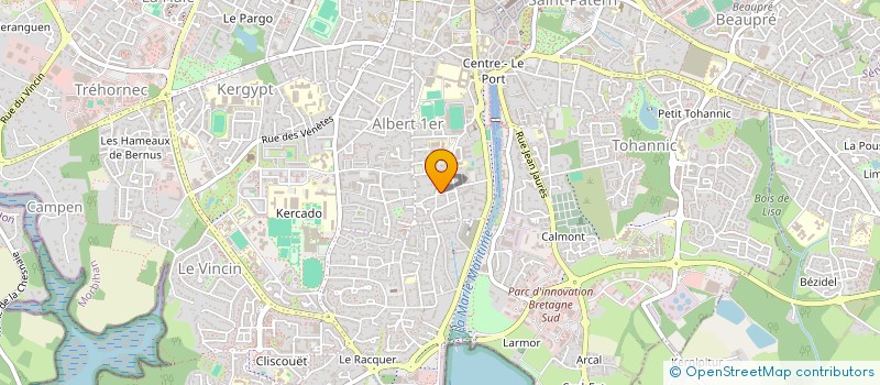 localisation de l'entreprise MADAME CAMILLE JANVIER à VANNES